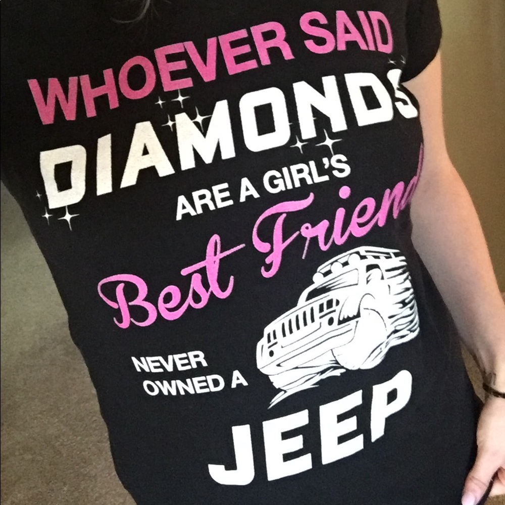 NWOT Women's Graphic Jeep Tee